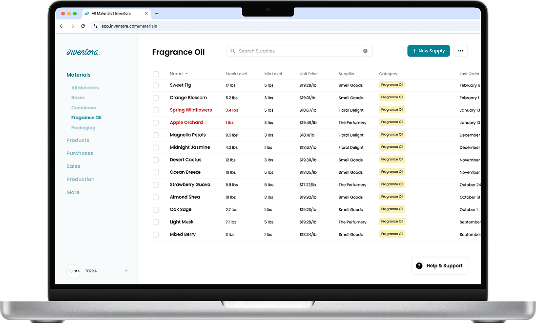 Inventory system for Jewelry Business | Inventora